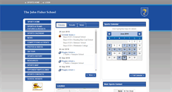 Desktop Screenshot of johnfishersport.org